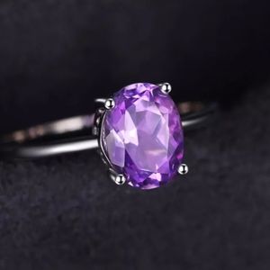 February.  Birthstone925 STERLING SILVER